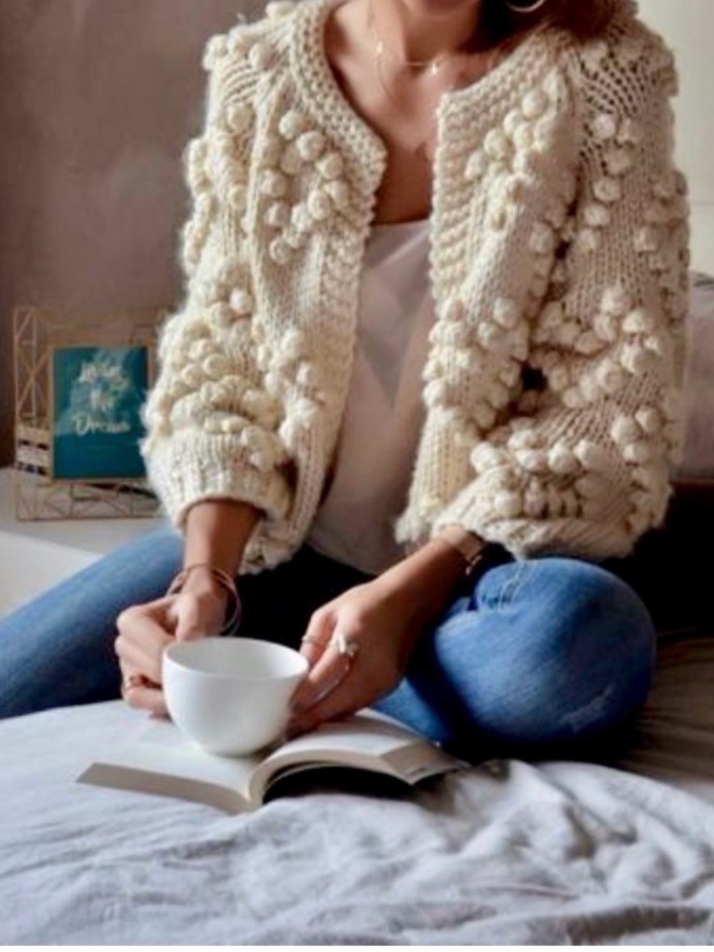 Chicwish knit cardigan ☕️
